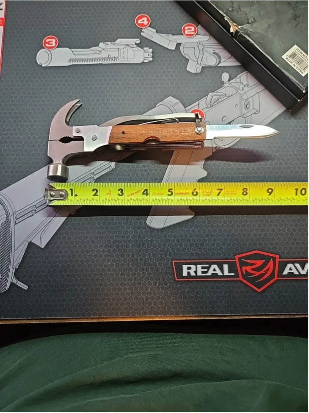 Mad Man 12-In-1 Hammer Time Utility Tool New open box Mint Father's Day Gift